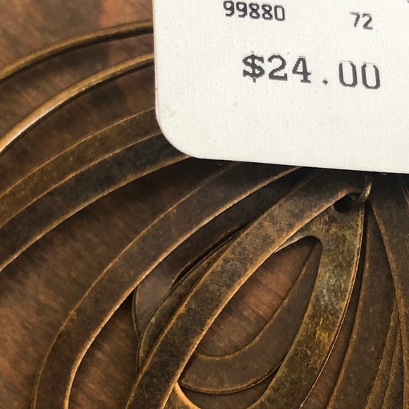 Cache Dangle Hoop Earrings - Picture 4 of 4